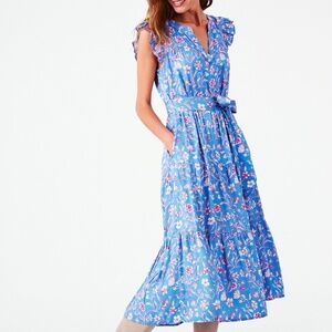 Roller Rabbit Delft Paulina Dress XXS nwt